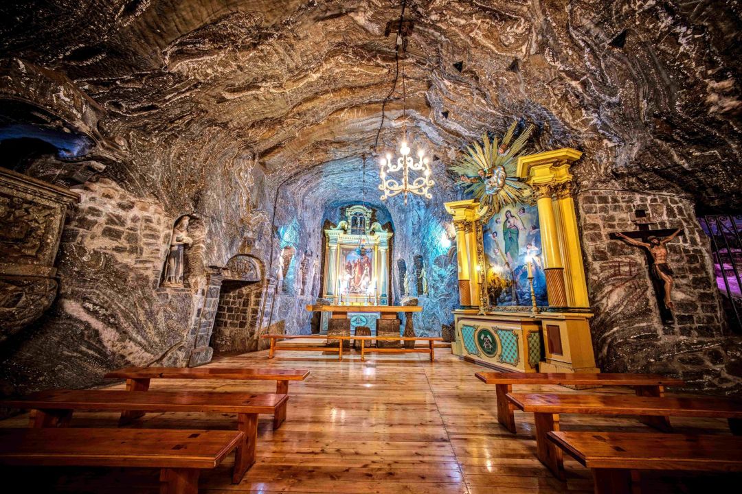 Podziemne historie - kopalnia soli w Bochni  zdjęcie 4